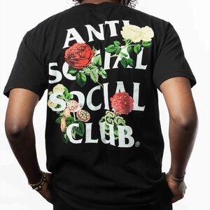 Anti Social Social Club Black Short Sleeve Produce Tee